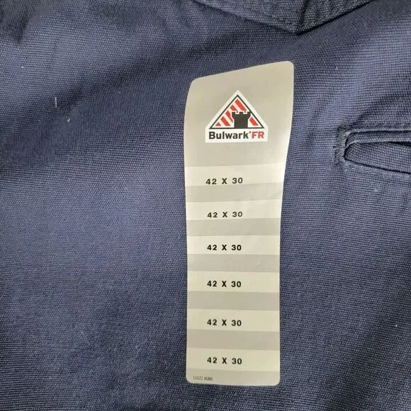 Bulwark FR Flame Resistant Cat‎ 2 Work Cargo Pants Men's 42x30  PLJ6NV4 NWT - Picture 4 of 14